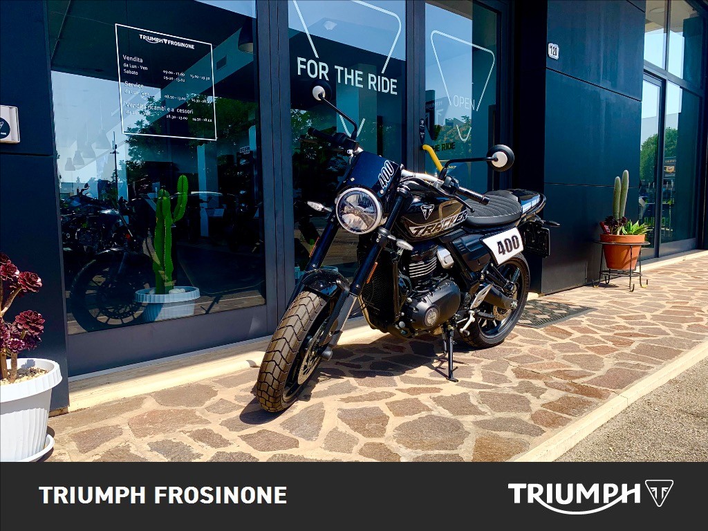TRIUMPH Tracker 400 Phantom Black Abs